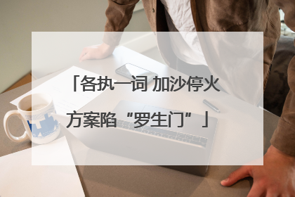 各执一词 加沙停火方案陷“罗生门”